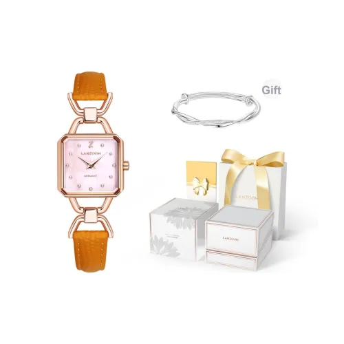 LANZOOM Кварцевый механизм Женские часы 22,5мм*22,5мм*8,1мм Мать жемчуга Цвет