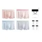 4 Pack[Apricot+Light Pink+Silver Gray+Sky Blue]