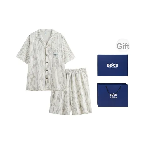 Peninsula City Пижамный комплект Мужской Светлый Абрикос