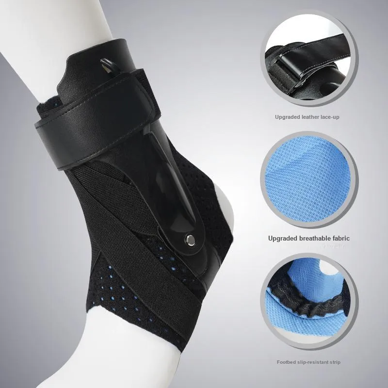 NAILEKESI Ankle Braces Soccer Basketball Running Cycling Skiing Unisex Polyamide Polyester S XL-6
