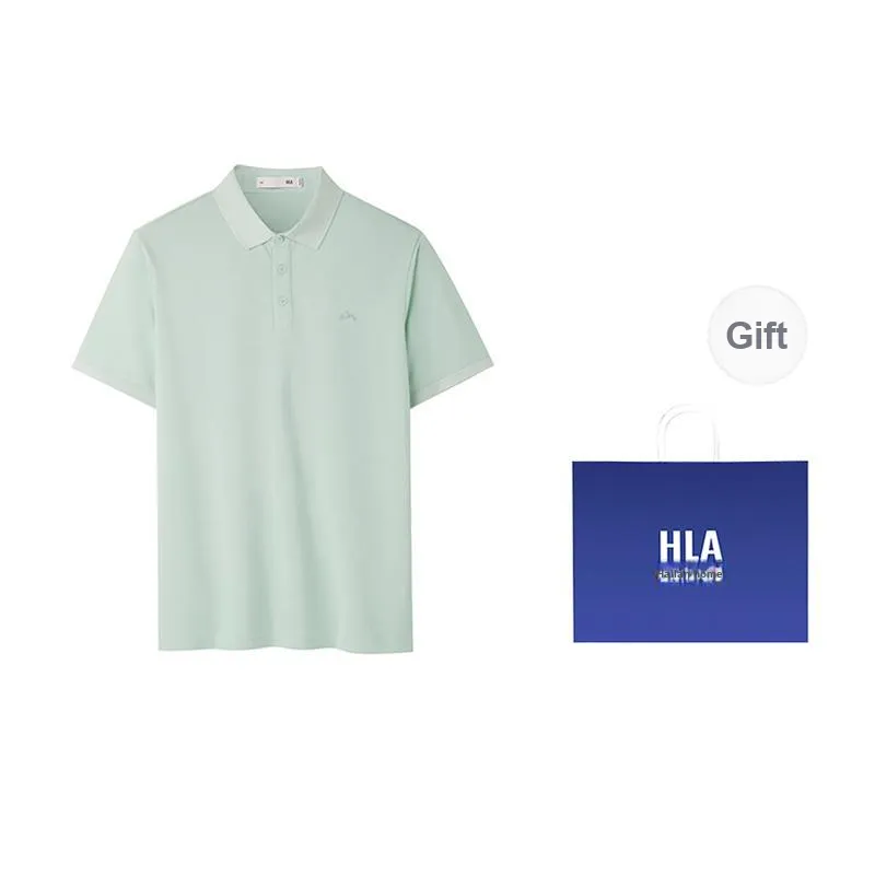 HLA Short Sleeved Polo Shirt Men's-4