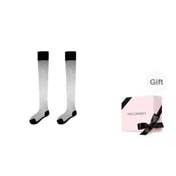 MISS CURIOSITY Knee High Socks Women's Box 1 Pack