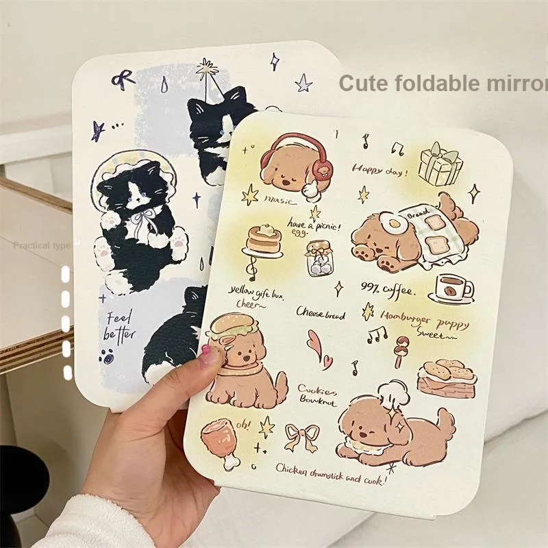 LUTEDAN Good Looking Portable Make Up Mirrors Grooming-19