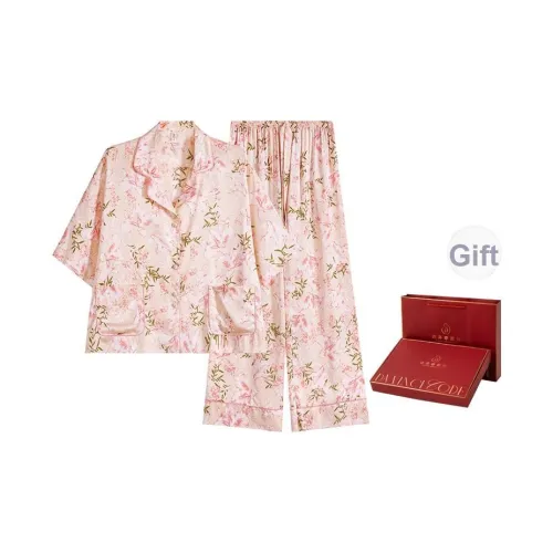 DAFENQIMIMA Пижамный комплект для женщин набор в подарочной коробке