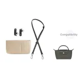 [Combination Set]Forest Green 95-124cm Crossbody Bag Set+Upgraded Felt Liner