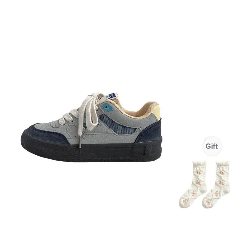 PARK DANCE Low Top Skateboard Shoes Women's-14