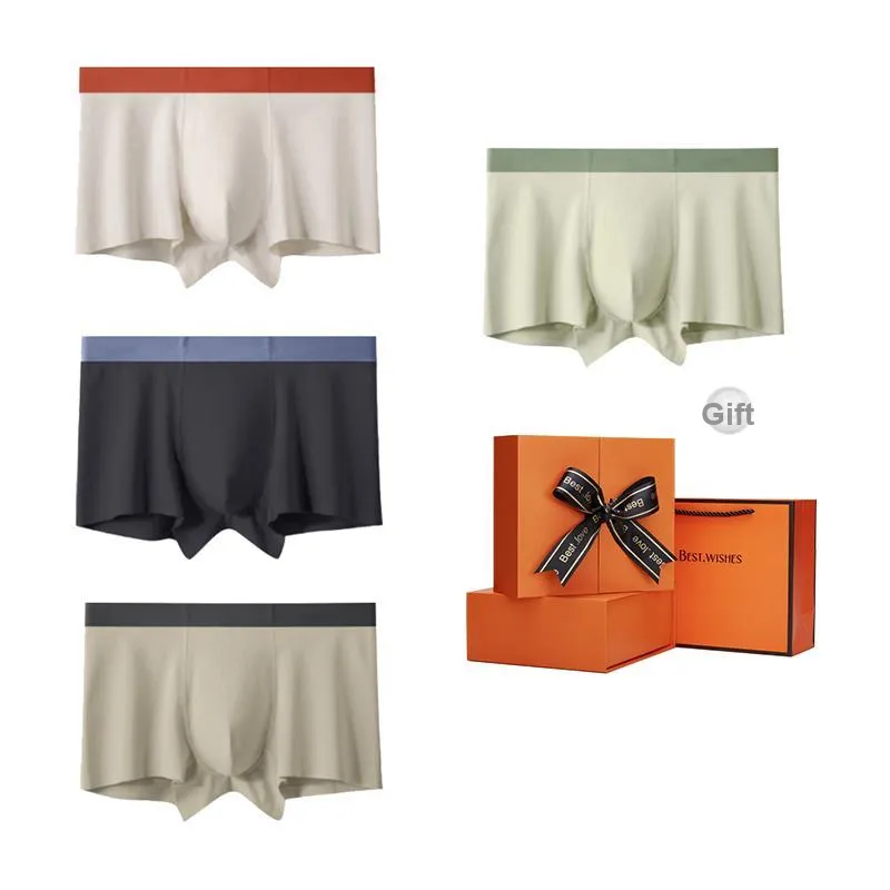 ROBINHOOD Underpants Men's 4 Pack Gift Box Set-4
