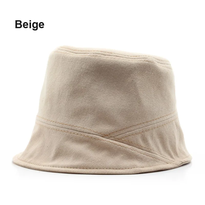 Zhuo Guang Cotton Bucket Hats Unisex-5