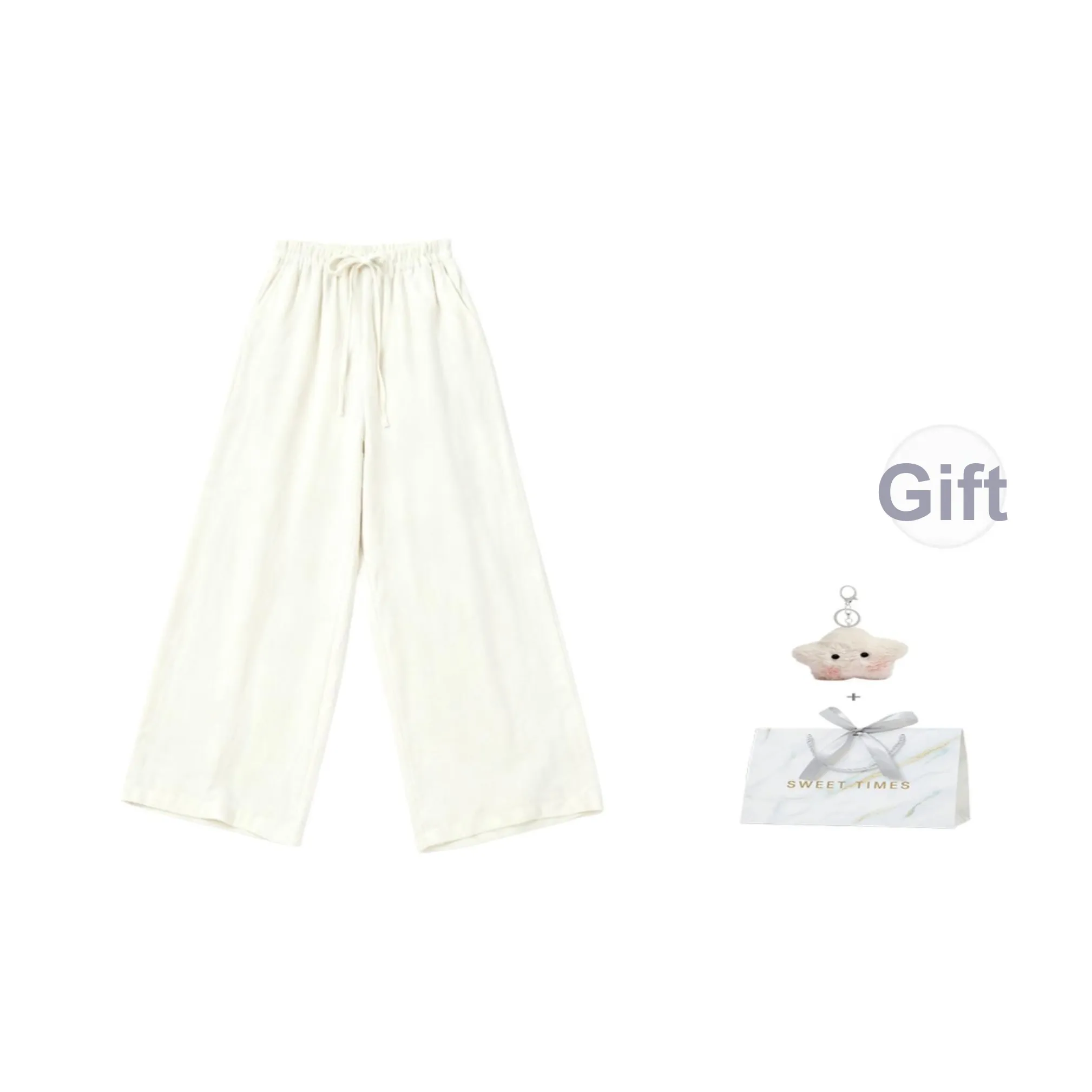 EVPGB Бежевые Женские Повседневные Штаны