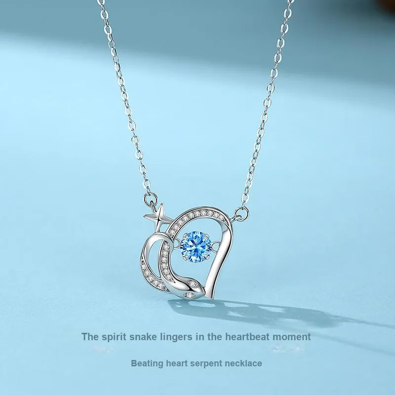PARAS KORS S925 Silver With Zircon Necklaces Women's-1