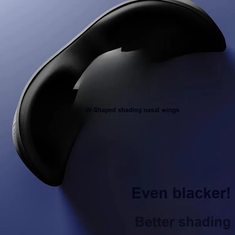 WECAN 3D Effect Carbonized Eye Mask-2