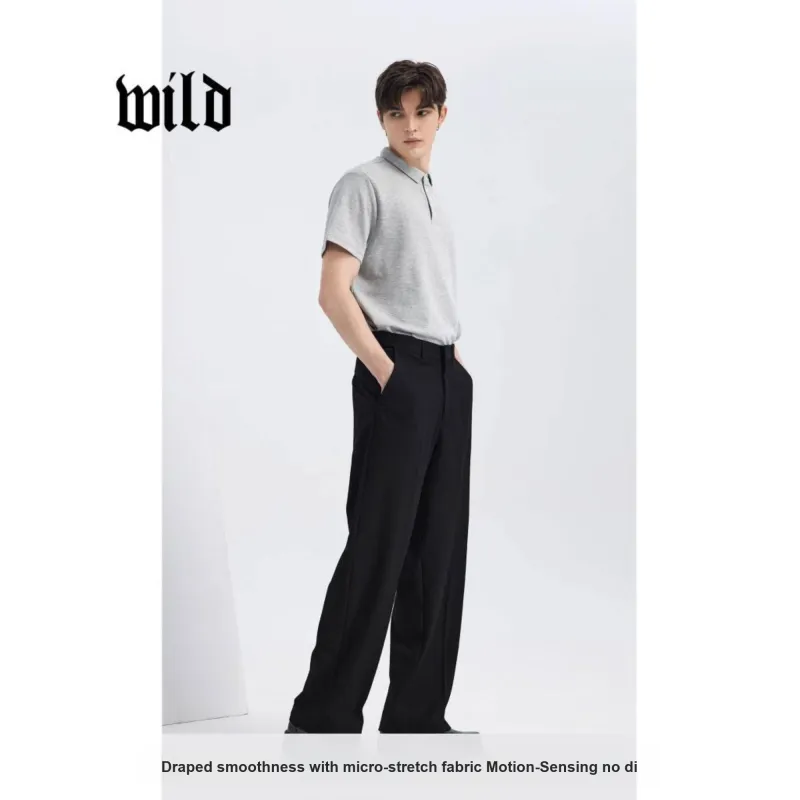 WILD LEADER Suit Trousers Men-3