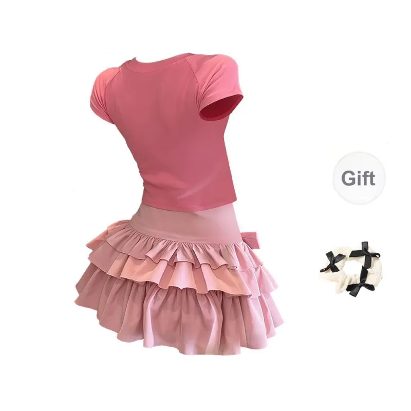 TURN UP Two Piece Skirt Sets Women's-1
