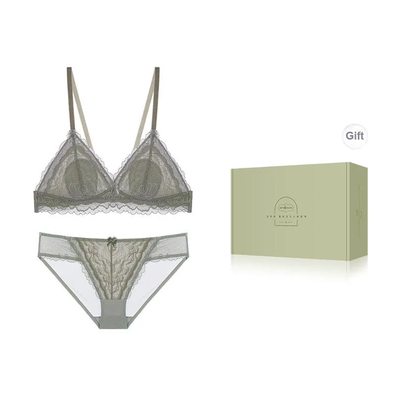 BOTHYOUNG Underwear Set Women's Blue Green-0
