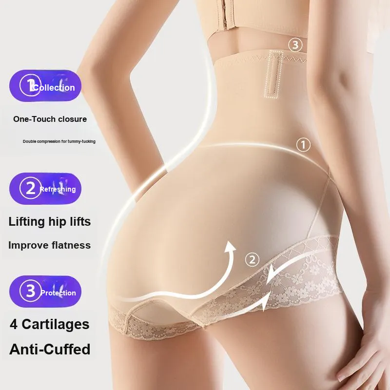 XIA.WA.ZHI.XIU Shapewear Bottom Women's Gift Box Of 2 Strips-12