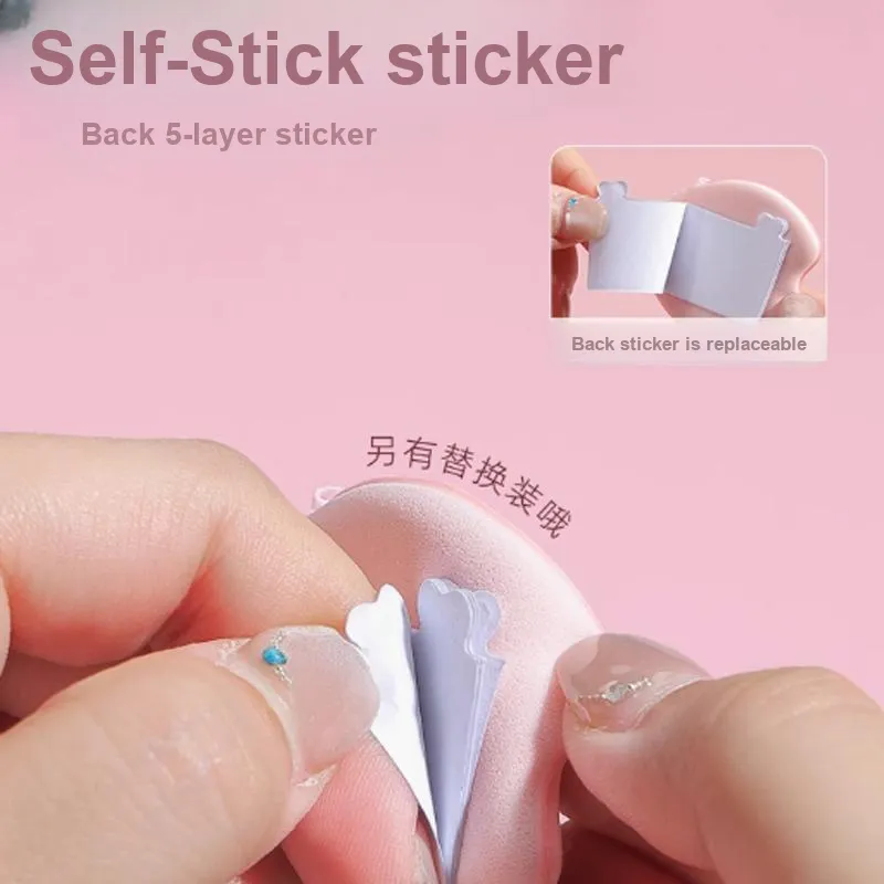 GUOXIAONIU Oil Absorption Paper Powder Puff Refill Apply Sticker Portable 5 Layers * 3-1
