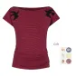 Black Red (Includes Mosquito Repellent Patches)