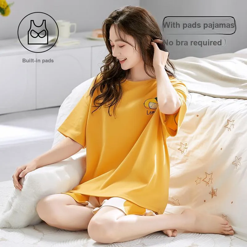 GOSO Pajama Set Women's Sunflower-5