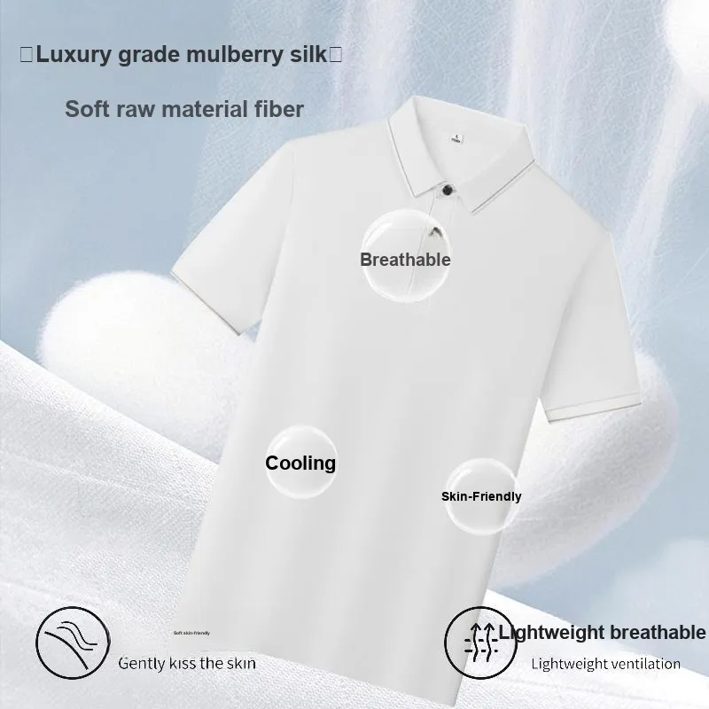 Red bean Polo Shirts Men-18
