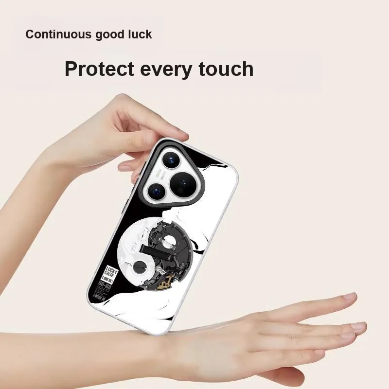 Donglaiye TPU Material Tai Chi Matte Magnetic Phone Case Compatible With Huawei Pura70 Phone Cases New P70Pro+-5