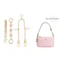 Pink Three-Piece Set[Pig Nose+Camellia+Four-Leaf Clover Decorative Chain 30cm]