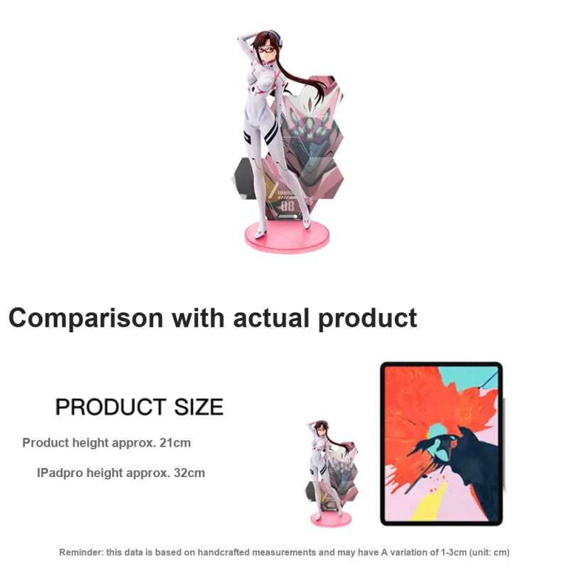 BANPRESTO Mari Makinami Glass Factory Ichiban Kuji Neon Genesis Evangelion D Prize Scale Figures-3