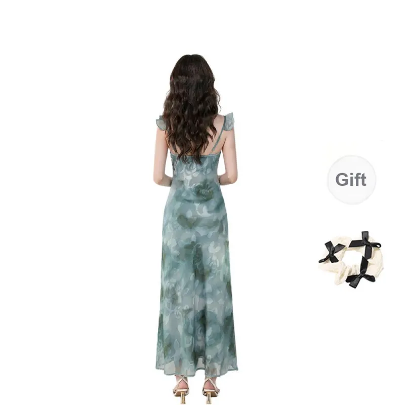 TORIGHT Sleeveless Dress Women's Blue-1