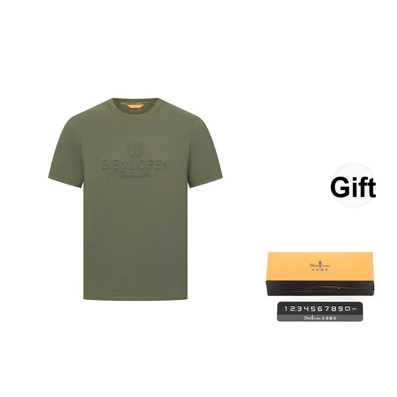 Biyin Leufen Cooling Technology Collection T Shirt Men's Free Car Mounted Number Plate-12