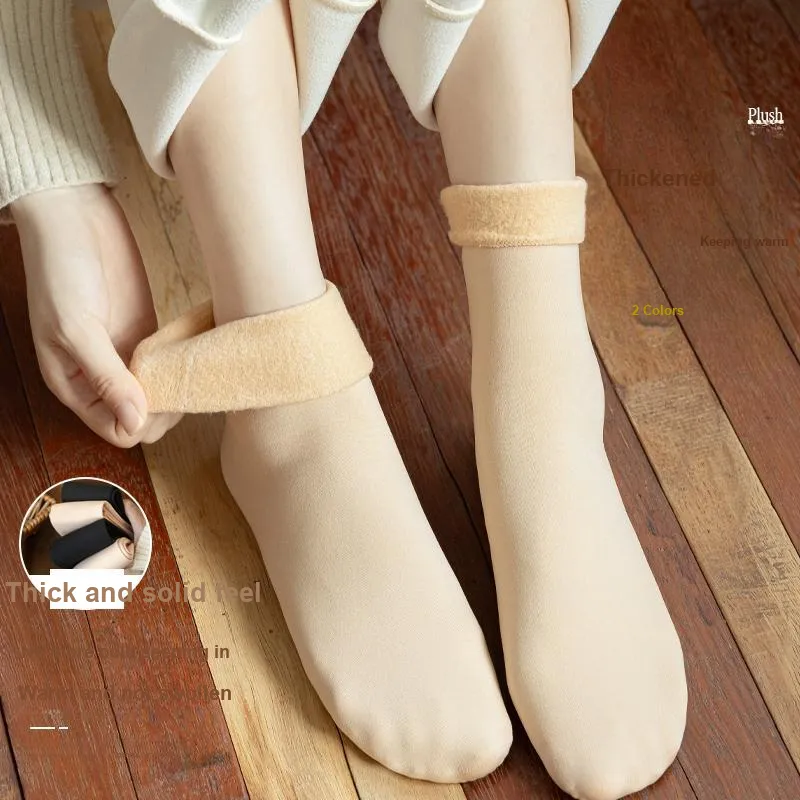 MIIOW Knee High Socks Women's 4 Pack-3