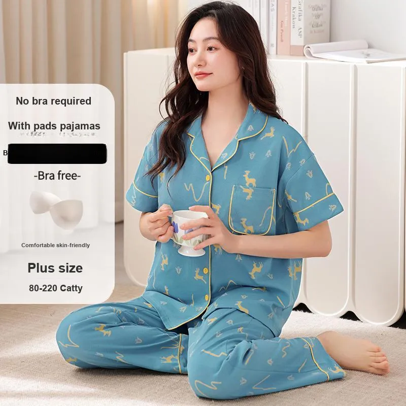 MADALLO Pajama Set Women's Peacock Blue-1