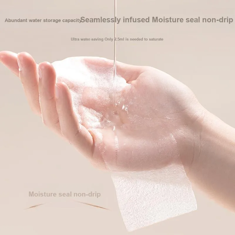 JIANMEICHUANGYAN Hole Cutting Style Wet Towel Cotton Precision Full Face Adherent Special-1