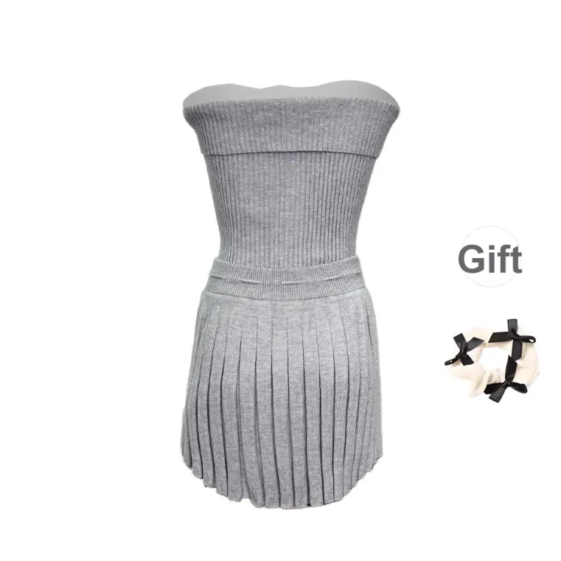 TURN UP Two Piece Skirt Sets Women's-1