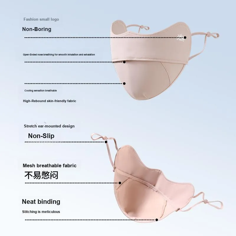 NANJIREN Lightweight Sun Protection Masks Women's-1