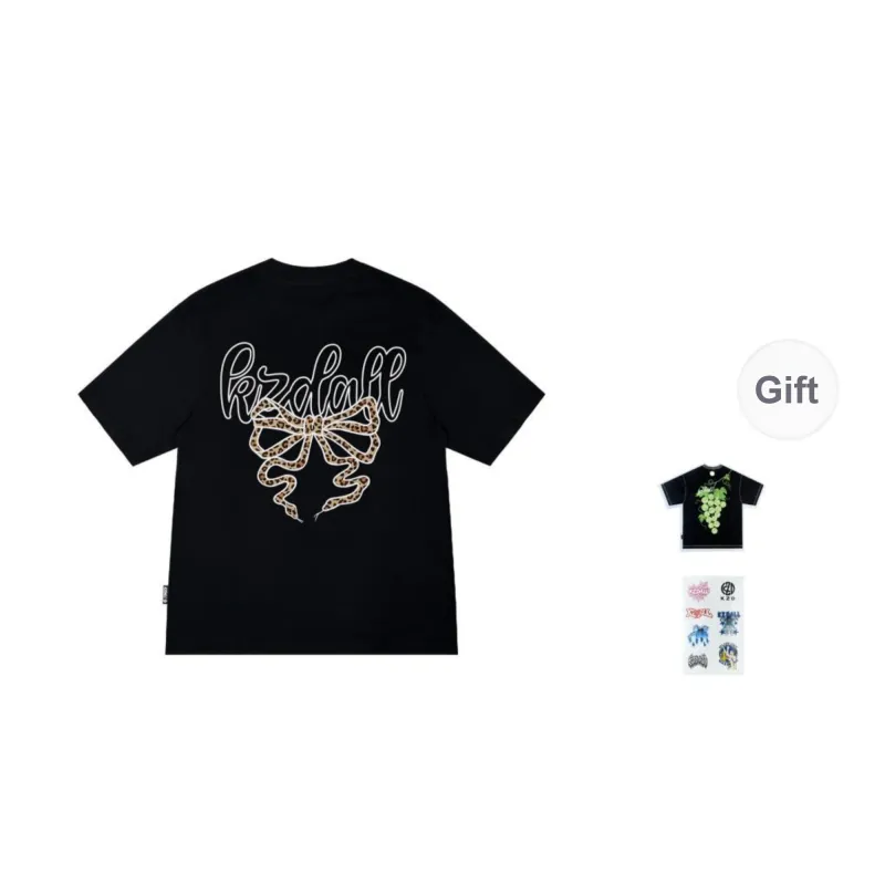 KZDALL T-Shirts Unisex Black-0