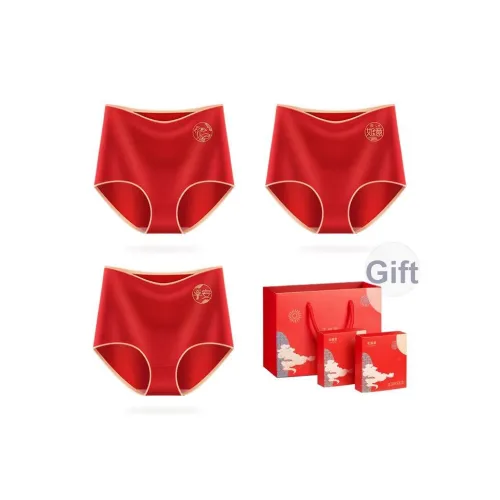 Misae Поддержка Нижнее белье Подарочная коробка Женское 3 упаковки