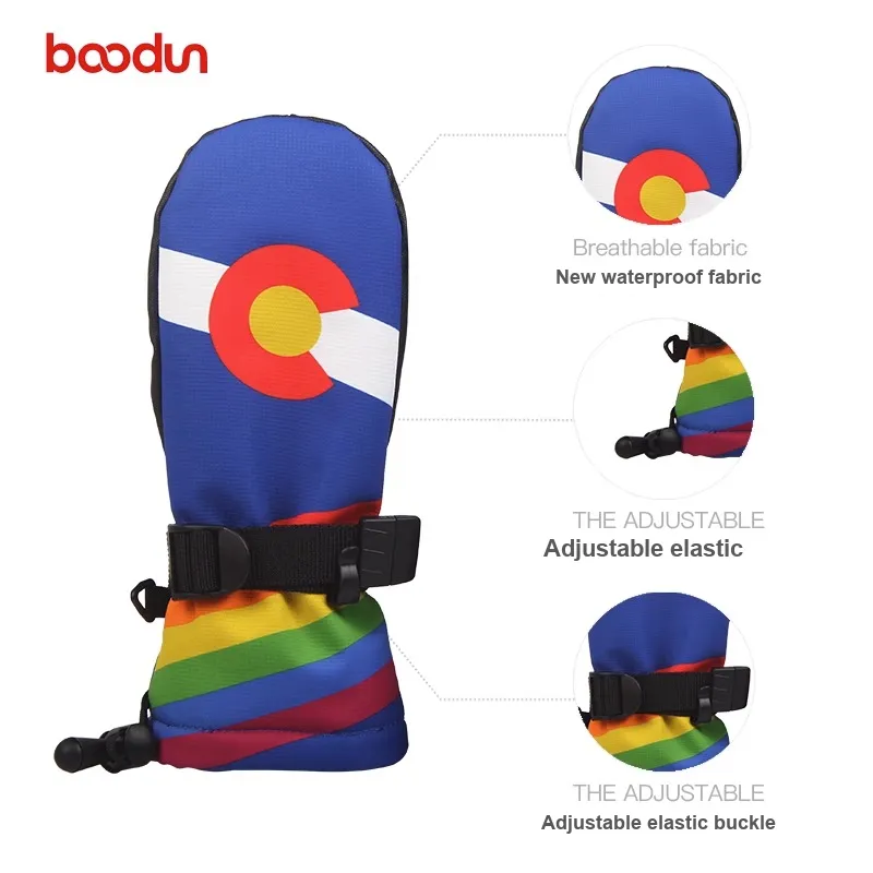 BOODUN Glove Winter Skiing Gear-1