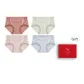 Caramel-Light Green-Light Pink-Light Blue