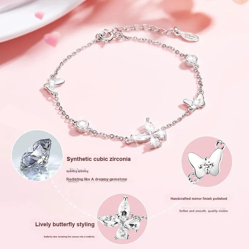 Disney S925 Silver Bracelets Women's-3