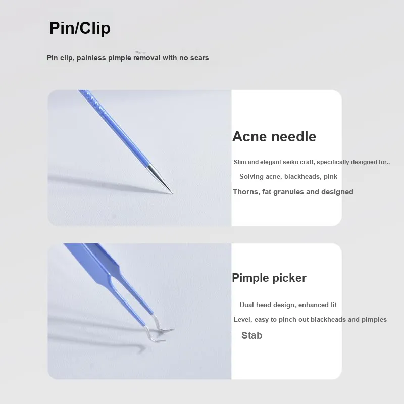 Malian Cellulose Pimple Needle Make up Tools Three Piece Set-5