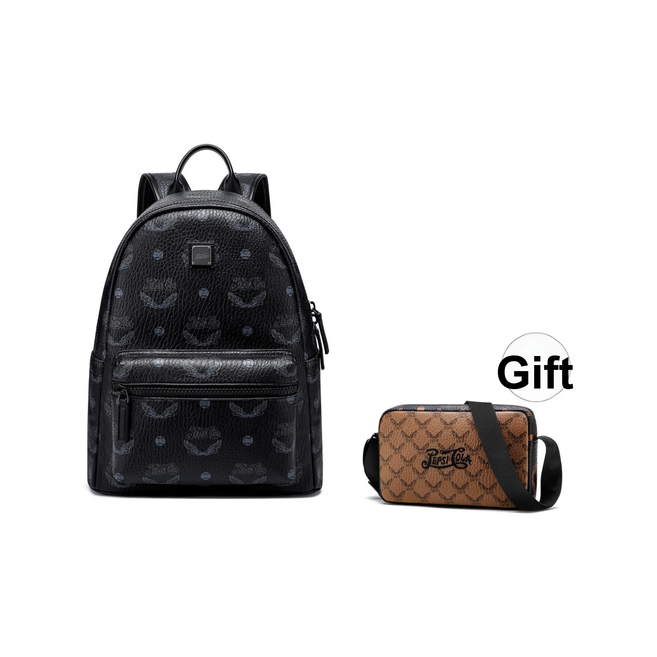 Pepsi PVC рюкзак стандартный унисекс премиум черный