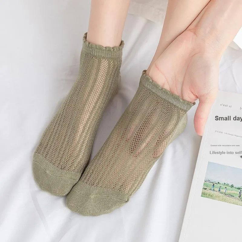 Yalu Ankle Socks Women's 7 Pack-1