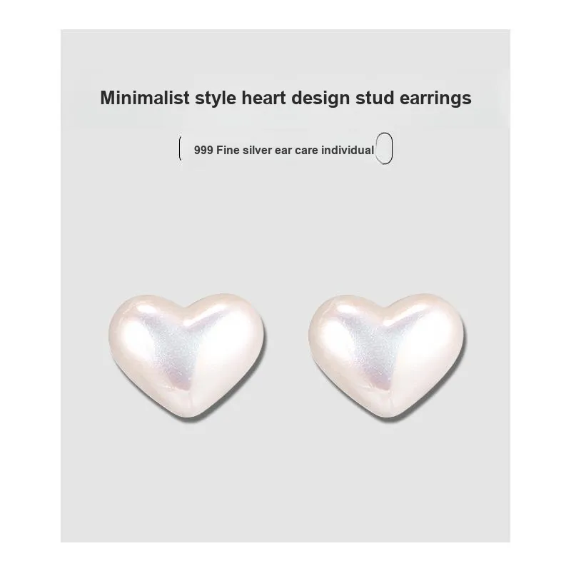 Daisy Dream 999 Fine Silver Stud Earrings Women's-5