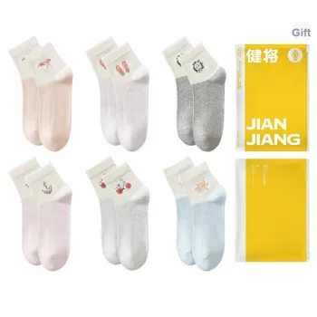 Master Mid Calf Socks Women's Shopping Bag 6 Pack