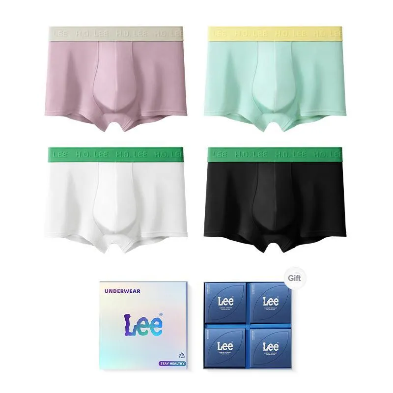 Lee Underpants Men's 4 Piece Gift Box Sets-5