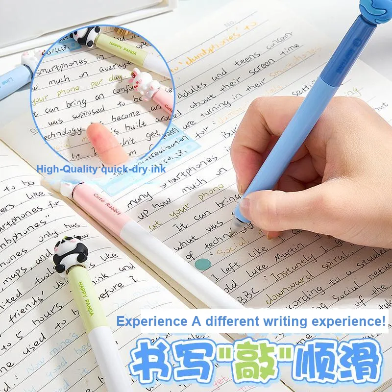 Kabaxiong Zhuanzuanle Thermal Erasable Pen Ballpoint Pen-3