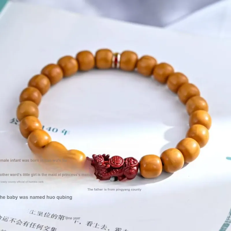 MY Monkey Head Walnut Bracelets Unisex-16