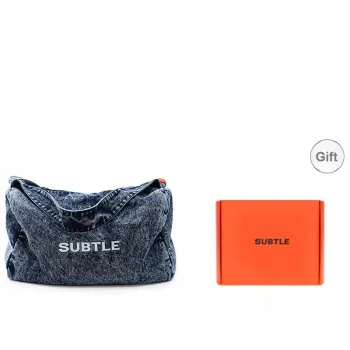 Subtle Washed Denim Shoulder Bag Crossbody Bag Fitness Travel Bag Unisex Nebula Black/Berry Blue/Stone Gray
