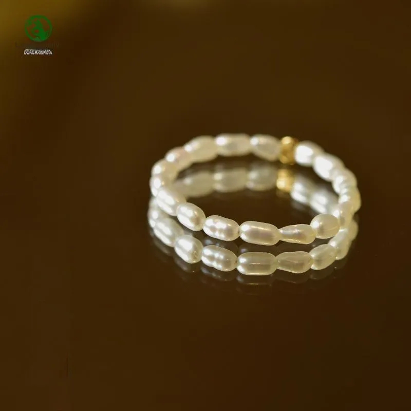 Tokai Family Freshwater Pearl Rings Unisex-4