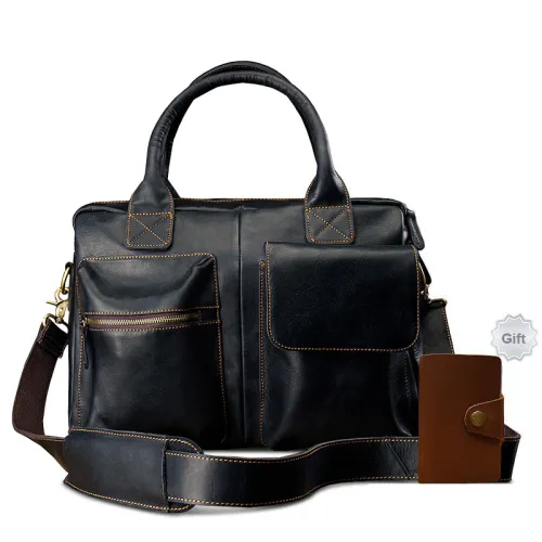 Simple & Nature Briefcases Black