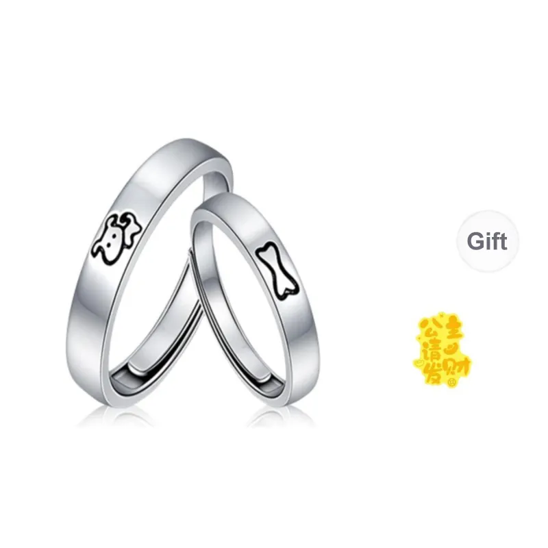 Kim Ka Fook S925 Silver Rings Unisex-0